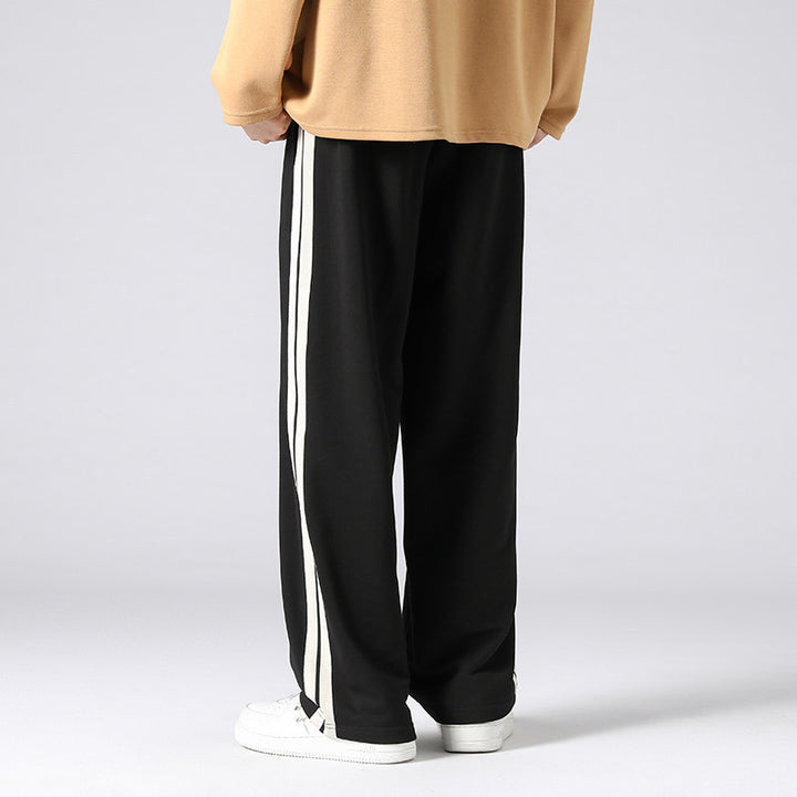 Herren Relaxed-Fit Lounge‑Hose mit markanten Seitenstreifen & verstellbarem Tunnelzug Echo Archiv
