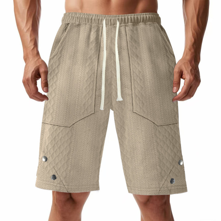 Herren Cargo-Shorts mit strukturiertem Design und praktischen Taschen Echoarchiv