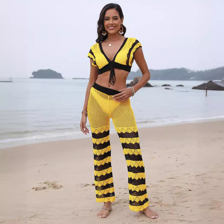 Damen gehäkelte Strandhose Echo Archiv