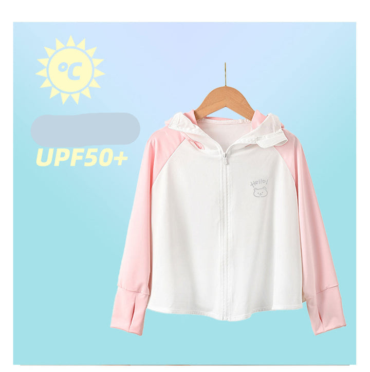 Damen Atmungsaktive Sportjacke mit UV-Schutz und Kapuze Echo Archiv