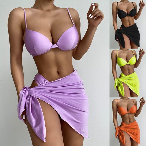 Damen Bikini-Set mit trendigem Wickelrock Echo Archiv