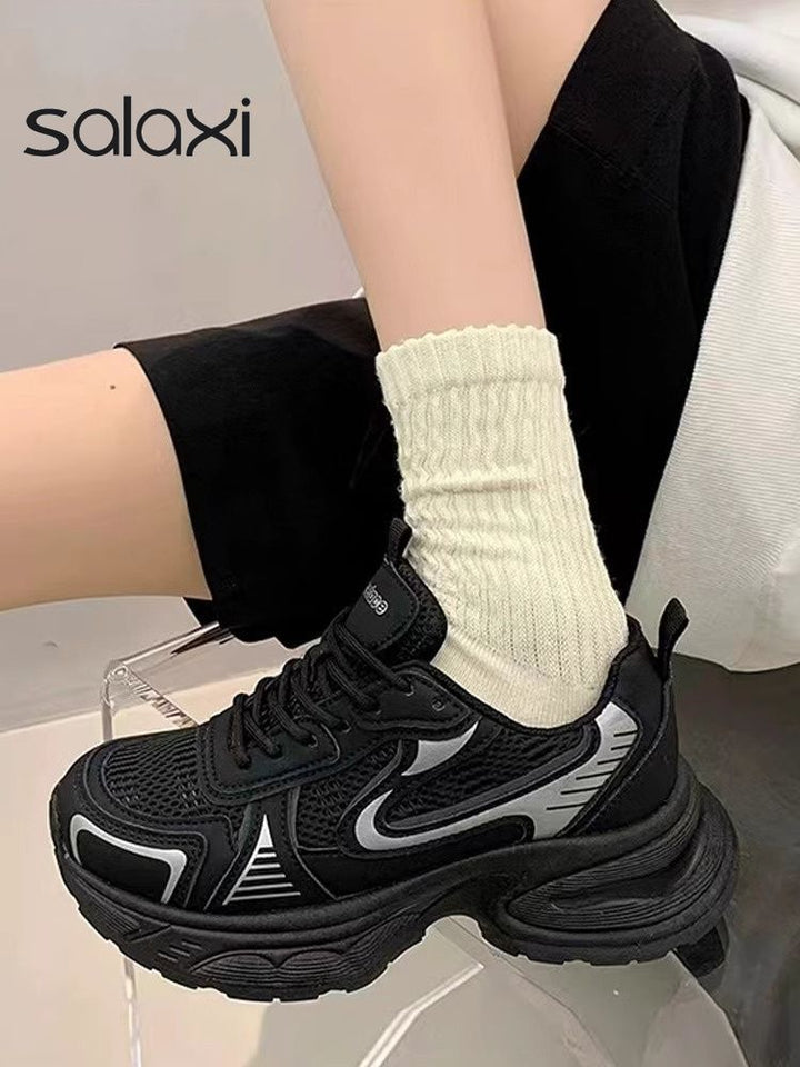 Damen Chunky Sneakers mit atmungsaktiver Oberfläche und dämpfendem Komfort Echo Archiv