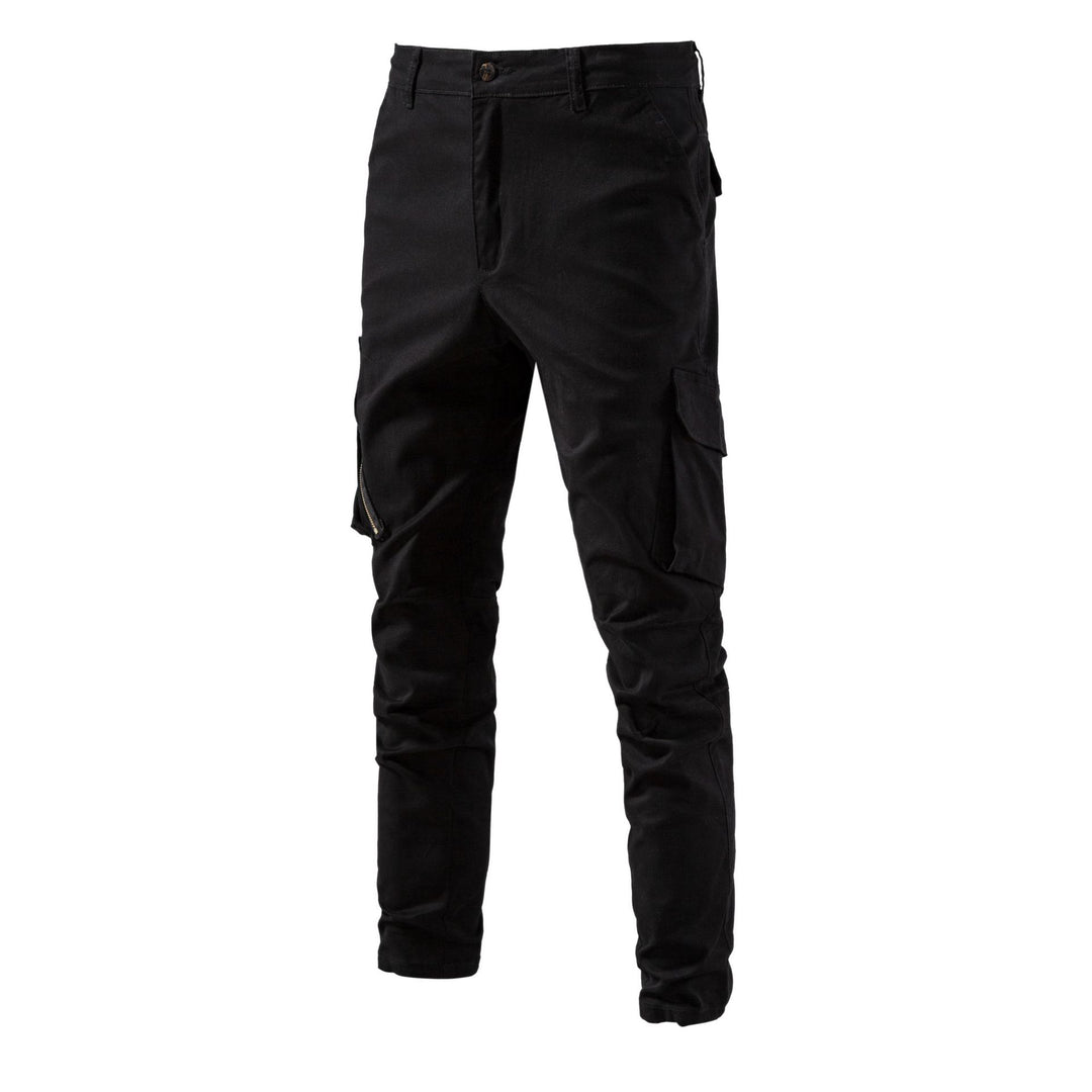 Herren Cargo-Hose mit funktionalen Taschen und elastischem Bund Echoarchiv