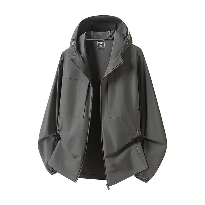Damen Wetterfeste Outdoorjacke mit Kapuze Echo Archiv
