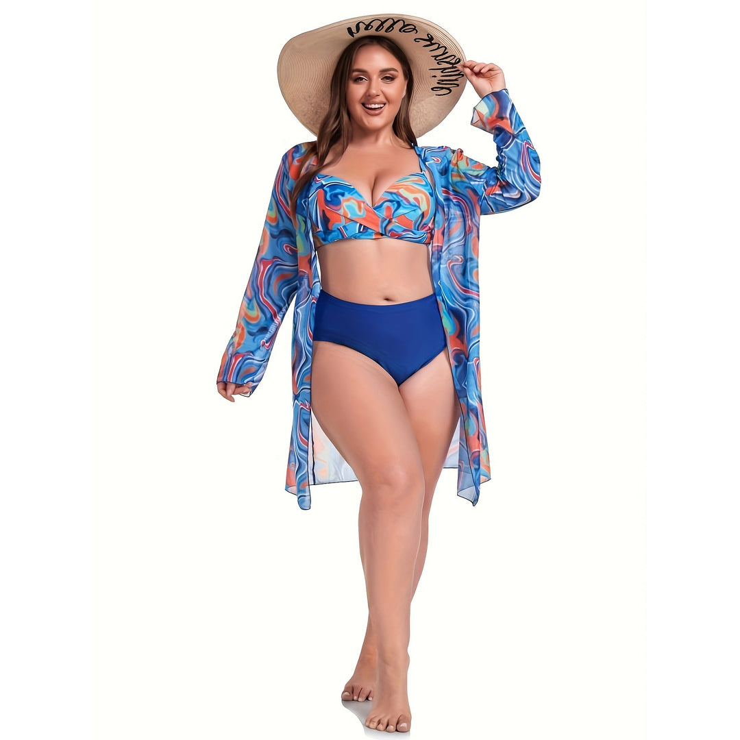 Damen Strand-Badeanzugset Echo Archiv