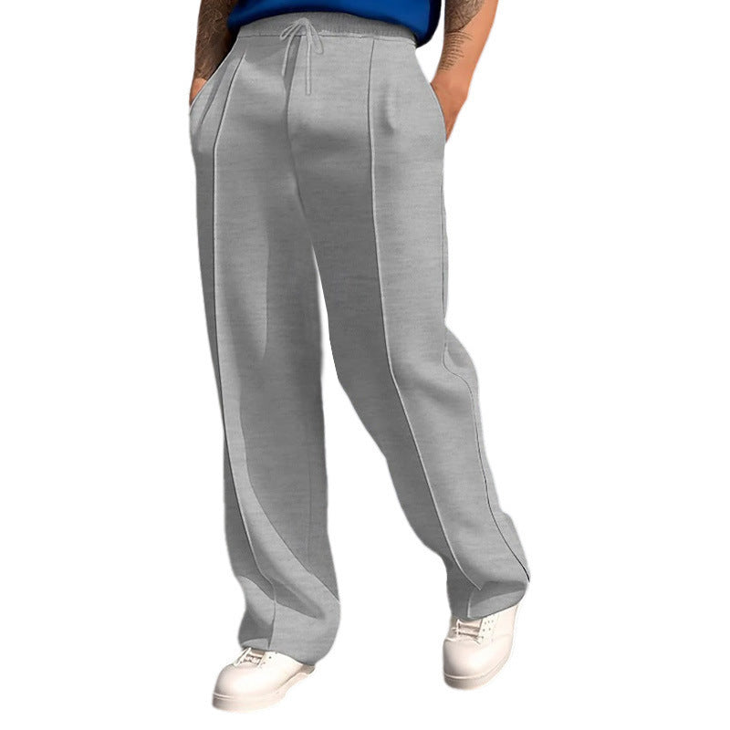 Herren Sportliche Relaxed Fit Jogginghose mit elastischem Bund und Seitentaschen Echoarchiv