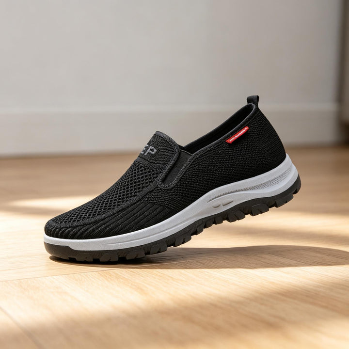 Herren Atmungsaktive Slip-On Sneakers mit rutschfester Sohle Echoarchiv