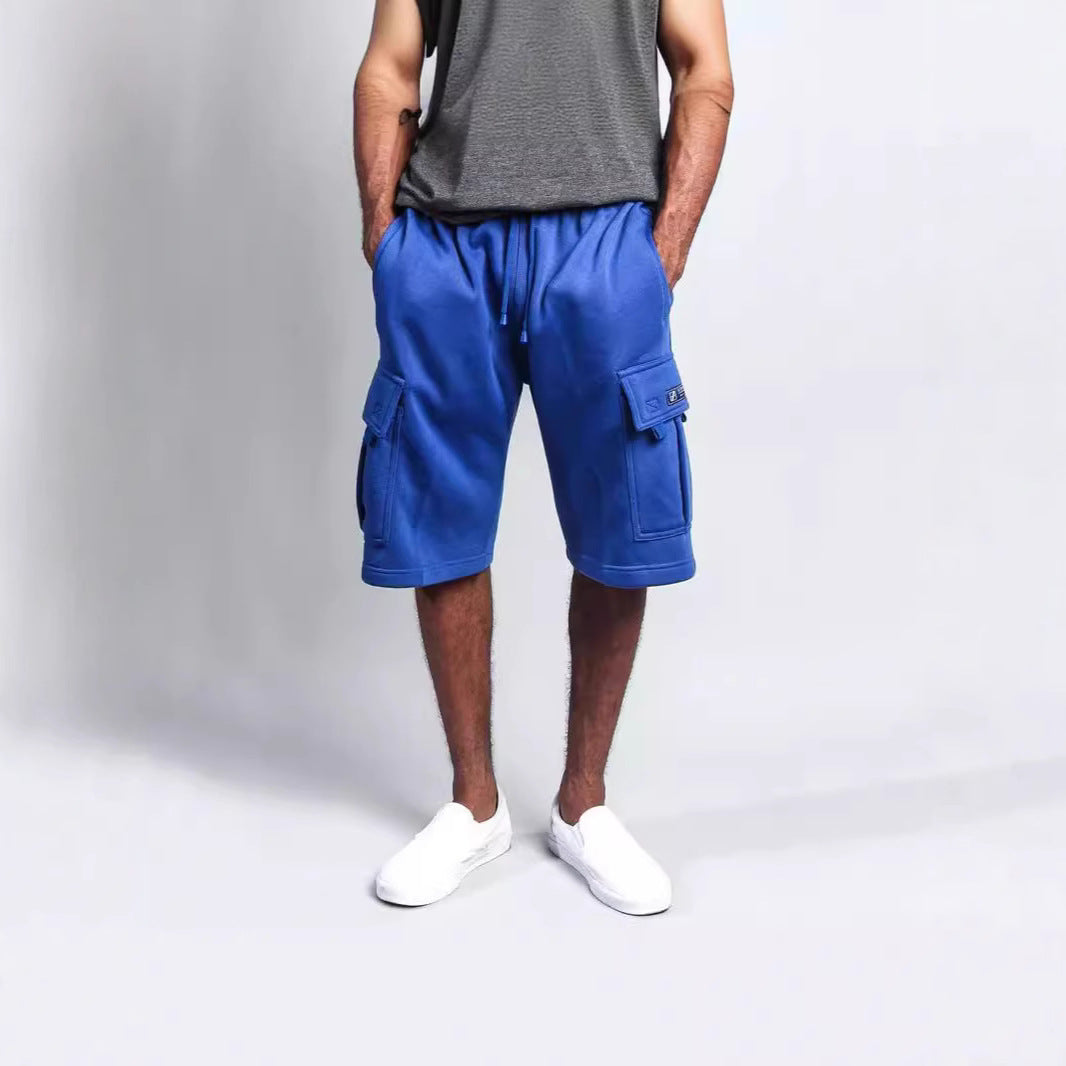 Herren Cargo-Shorts aus weichem Fleece mit praktischen Seitentaschen Echoarchiv