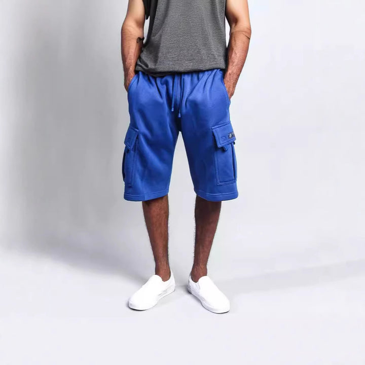 Herren Cargo-Shorts aus weichem Fleece mit praktischen Seitentaschen Echoarchiv