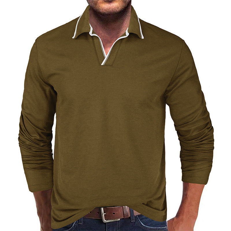 Herren Langarm Poloshirt Echoarchiv