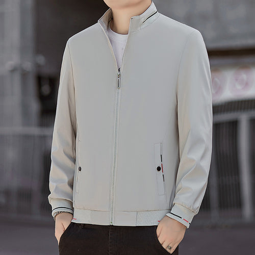 Herren Modische Leichte Bomberjacke Echo Archiv
