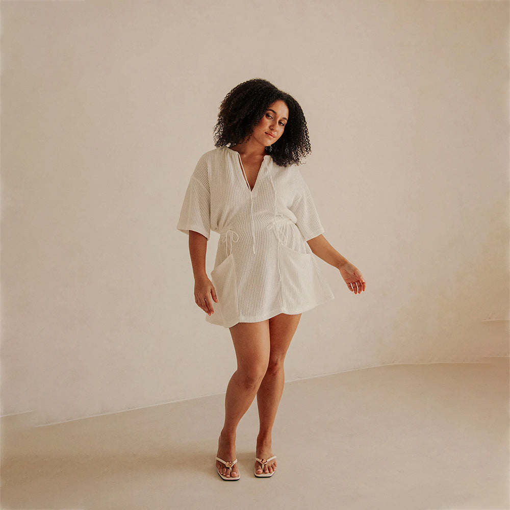 Damen sommerlicher Tunika-Kleid Echo Archiv