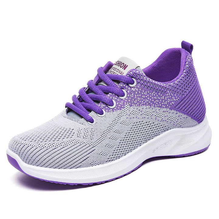 Damen nan nahtloser Strick-Fitnesssneaker mit ergonomischem Fersenhalt, flexibler Zehenkappe und reaktiver EVA-Dämpfung Echo Archiv