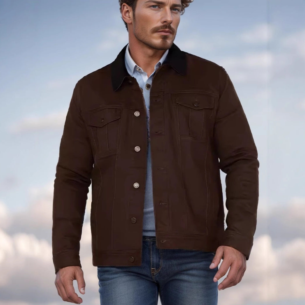 Herren stylische Utility-Jacke mit funktionalen Details Echoarchiv