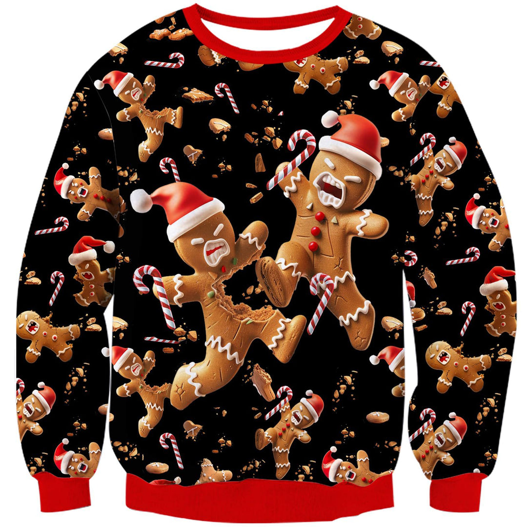 Damen Lustiger Weihnachtlicher Sweatshirt Echoarchiv