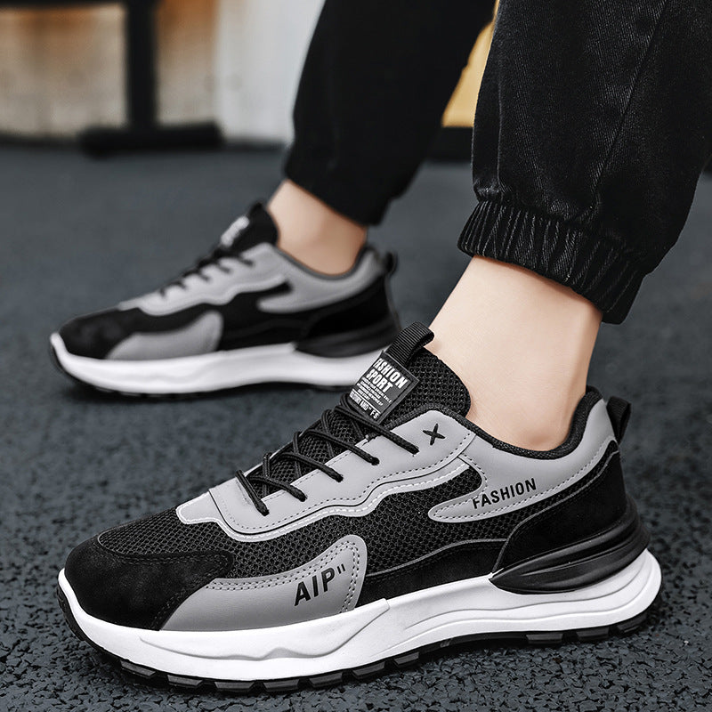 Herren Athletisch-inspirierte Plateau-Sneaker mit atmungsaktivem Mesh und griffiger Trailsohle Echoarhiv – Norré
