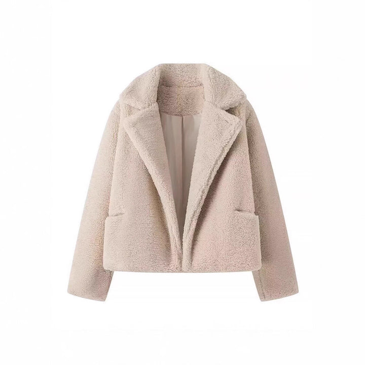 Damen Teddy-Mantel aus Faux-Shearling mit Oversize-Kragen Echo Archiv