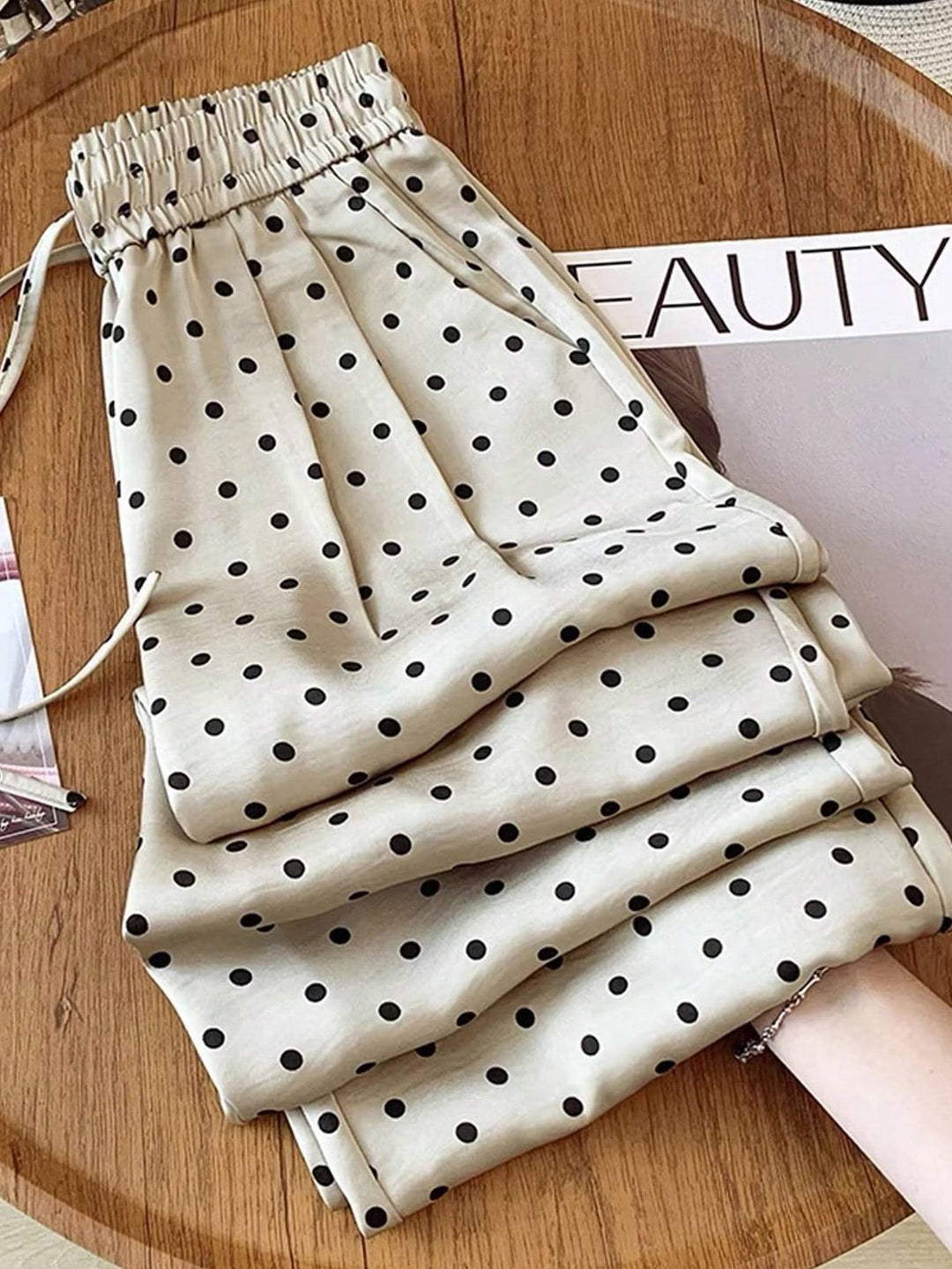 Damen Polka Dots Hose Echo Archiv