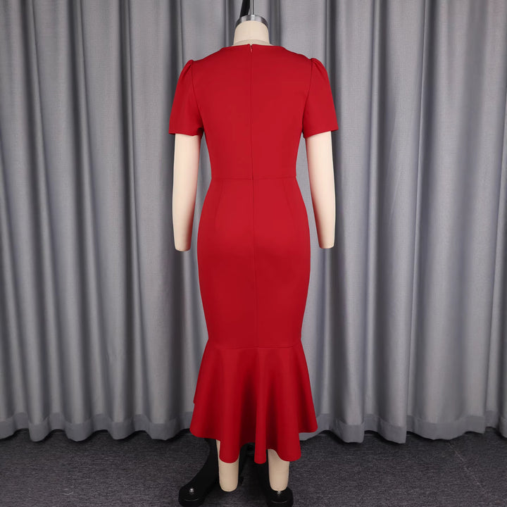 Damen Figurschmeichelndes Abendkleid Echo Archiv