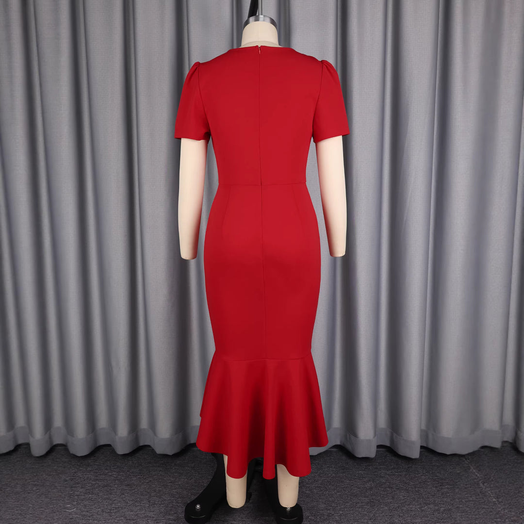 Damen Elegantes Kleid mit floralen Applikationen Echo Archiv