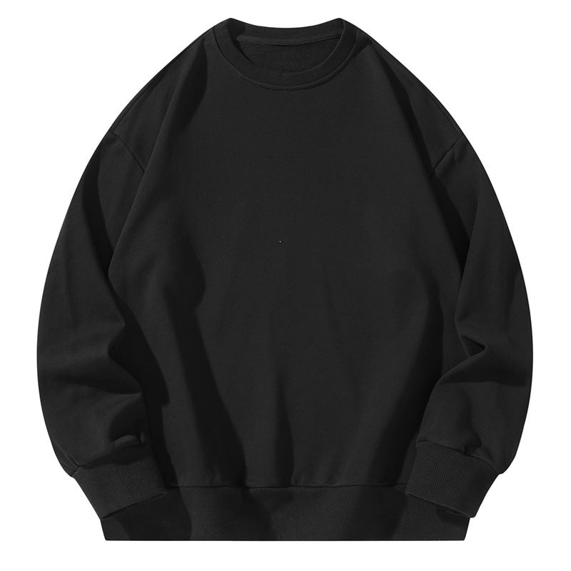 Unisex Oversize-Sweatshirt mit Rundhalsausschnitt, überschnittener Schulter und geripptem Saum Echoarchiv