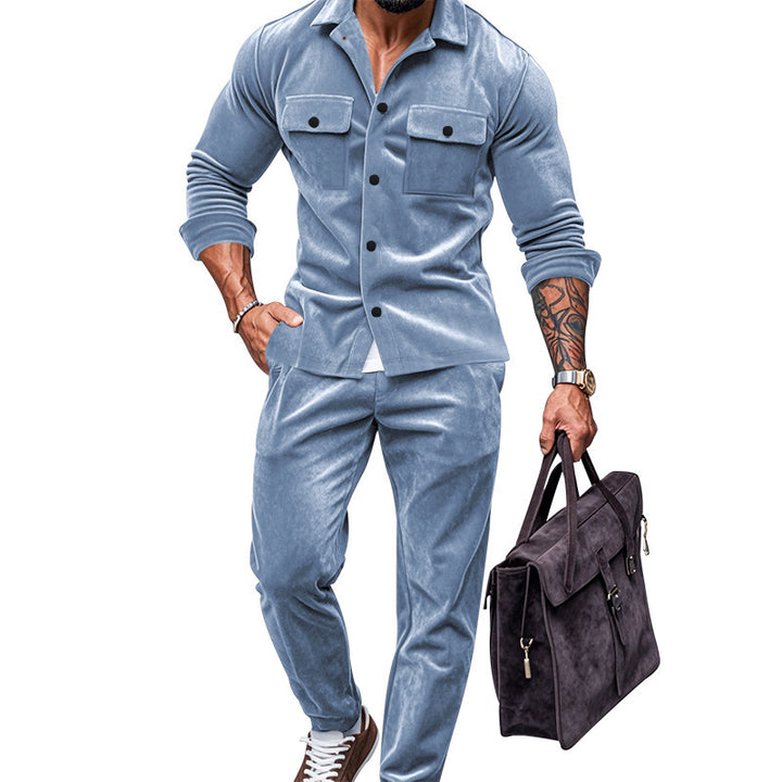 Herren sportliches Premium-Jogginganzug mit praktischen Taschen und lässiger Passform Echoarchiv