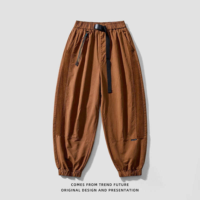 Herren lässige High-Tech Freizeithose mit verstellbarem Bund Echoarchiv