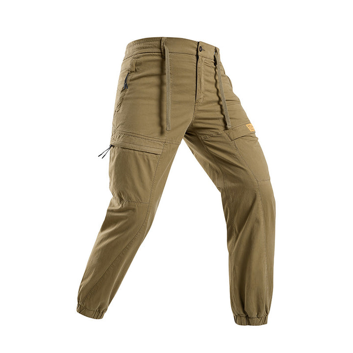 Herren Abenteuer‑Cargojogger aus Ripstop‑Baumwollmix mit Elastischem Bund, Knieeinsätzen und Multifachtaschen Echo Archiv