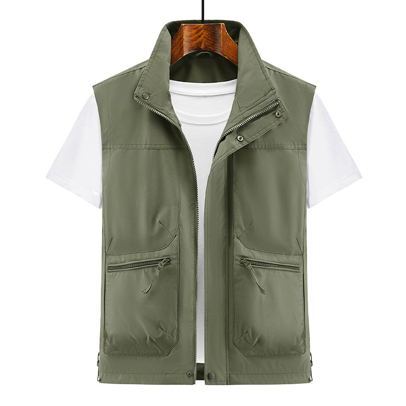 Herren Multifunktionale Outdoor-Jacke mit hohem Kragen Echo Archiv