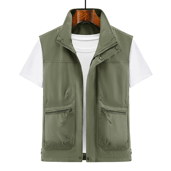 Herren Multifunktionale Outdoor-Jacke mit hohem Kragen Echo Archiv