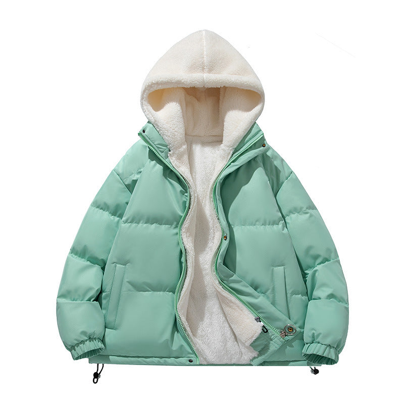 Damen Wattierte Kapuzenjacke mit weichem Fleecefutter Echo Archiv