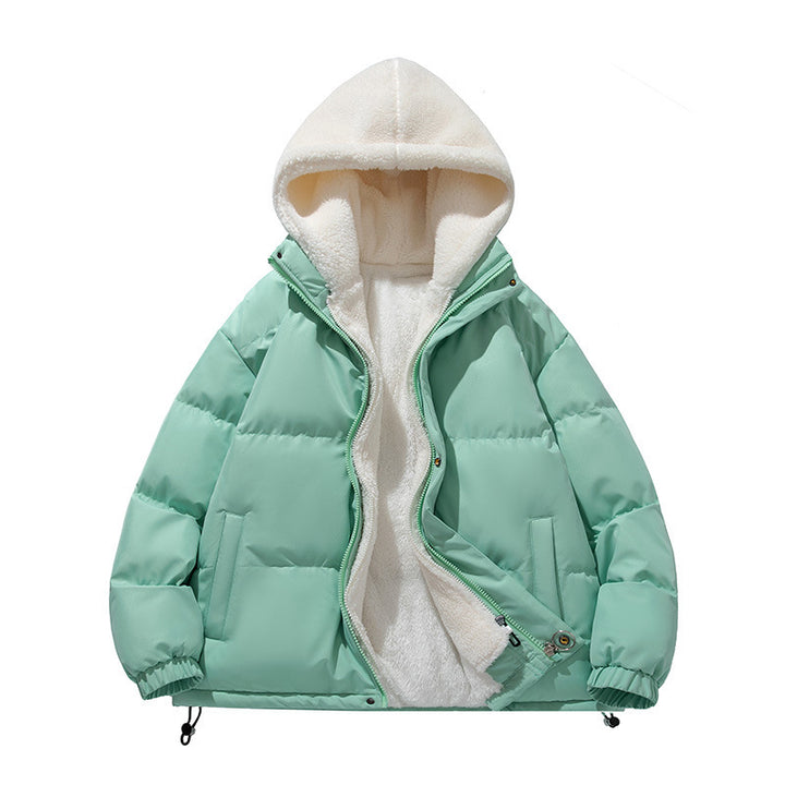 Damen Wattierte Kapuzenjacke mit weichem Fleecefutter Echo Archiv