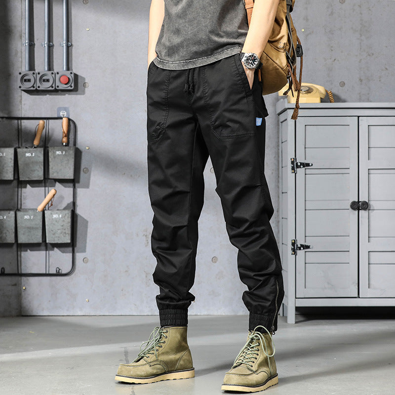 Herren funktionale Outdoor-Hose mit elastischem Bund und praktischen Taschen Echoarchiv
