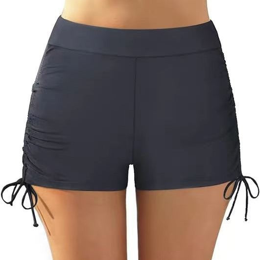 Damen Figurschmeichelnde Badeshorts mit Raffung und Seitenschnürung Echo Archiv