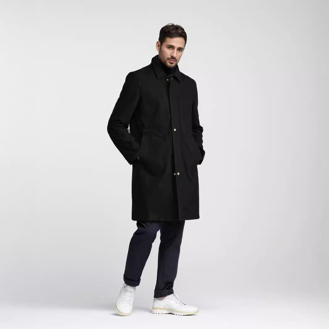 Herren eleganter und vielseitiger Mantel Echoarchiv
