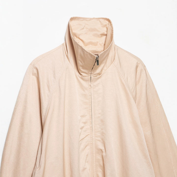 Damen Oversize-Übergangsjacke mit hohem Stehkragen und elastischem Saum Echoarchiv