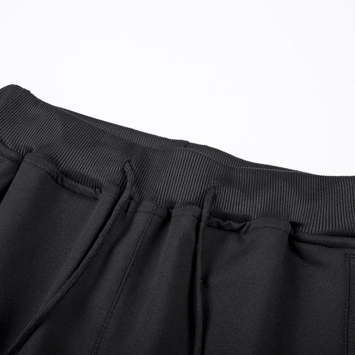 Herren Straight-Fit Jogginghosen mit elastischem Bund, Kordelzug und verdeckten Seitentaschen – Marzano