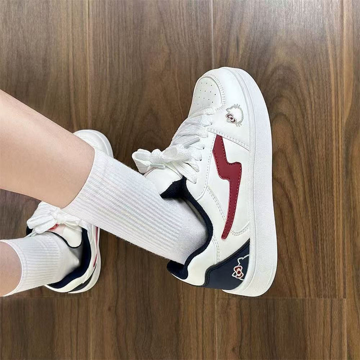 Damen Sneakers mit süßem Tierdesign und flauschigen Details Echo Archiv