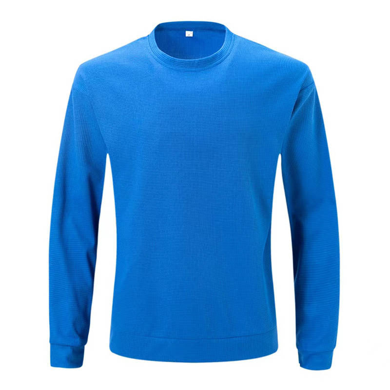 Herren lässiges Langarmshirt aus atmungsaktiver Strukturware Echoarchiv