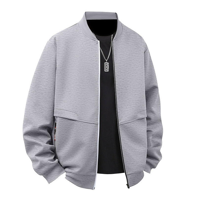 Herren sportliche Bomberjacke mit funktionalen Taschen Echoarchiv