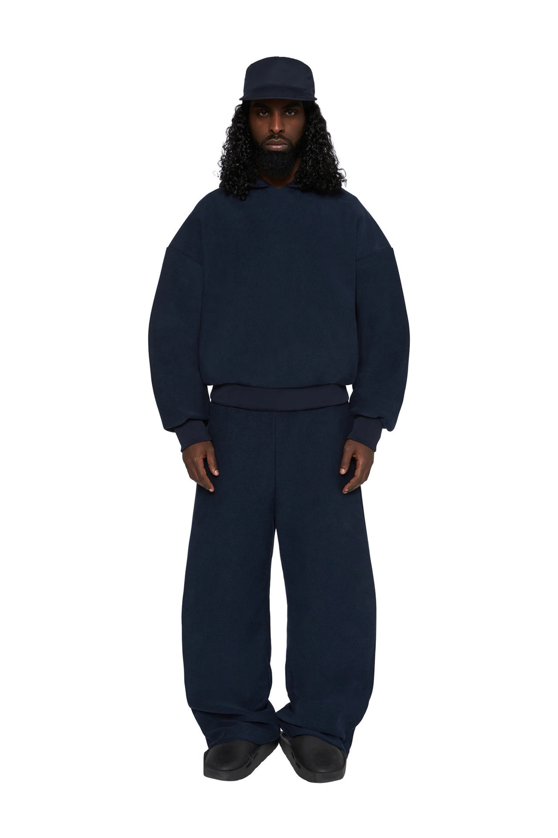 Herren Oversized Kapuzensweatanzug – Cavarno