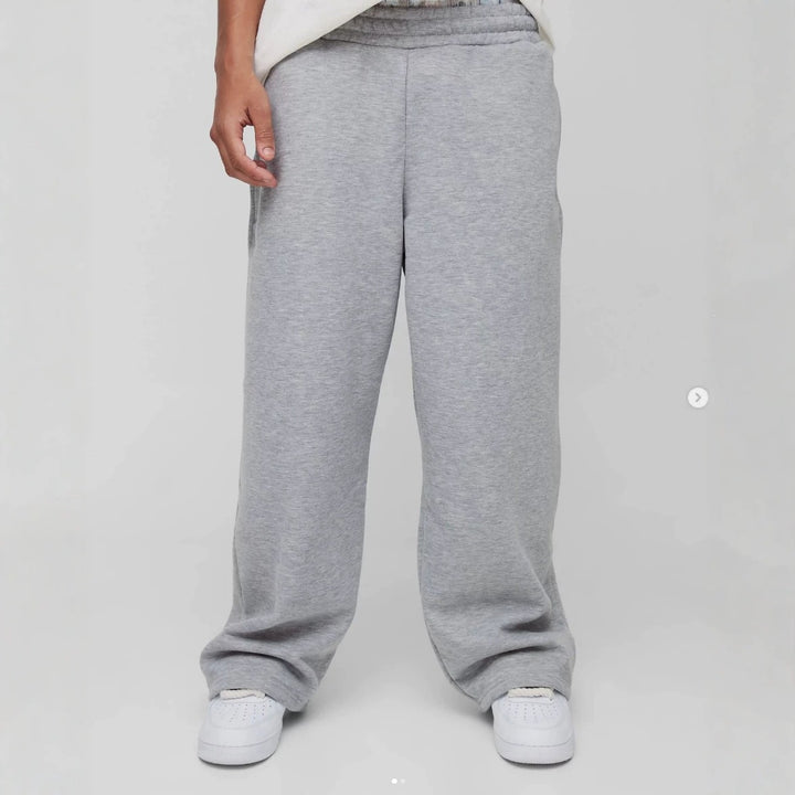 Unisex Thermo-Fleece-Jogginghose mit wärmender Innenbeschichtung, elastischem Komfortbund und geradem Bein Echo Archiv