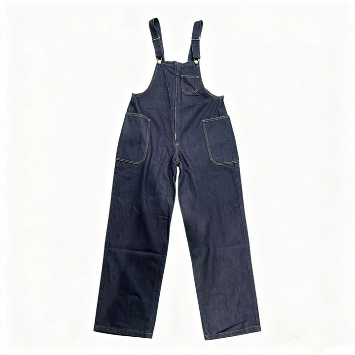 Herren Modische Denim-Latzhose Echoarchiv