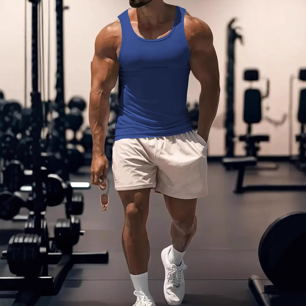 Herren Sportliches Tanktop aus atmungsaktivem Funktionsmaterial Echoarchiv