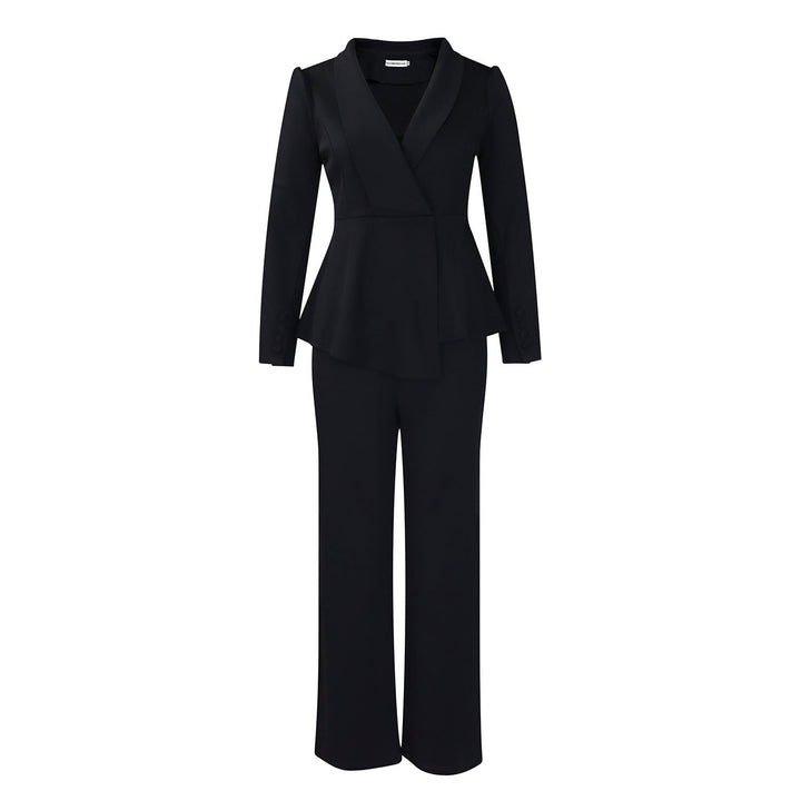 Damen Elegantes Blazer-Hosen-Set Echoarchiv