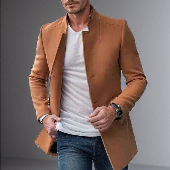 Herren modische Freizeitjacke mit modernen Details Echoarchiv