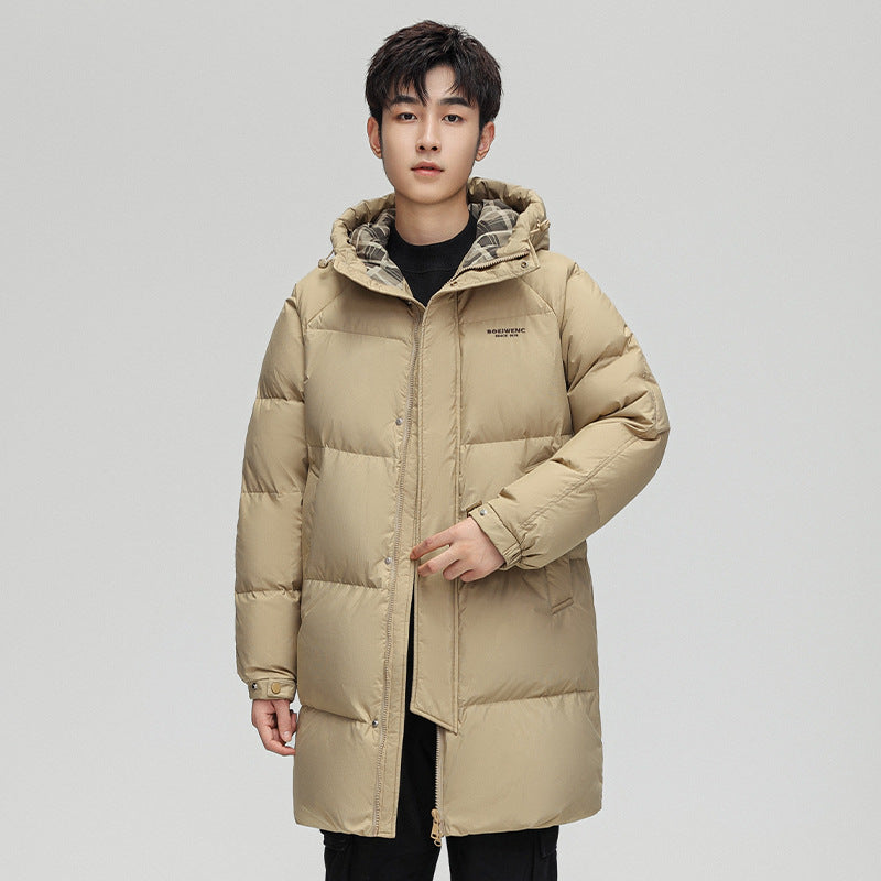 Herren Lange Daunenjacke Echoarchiv