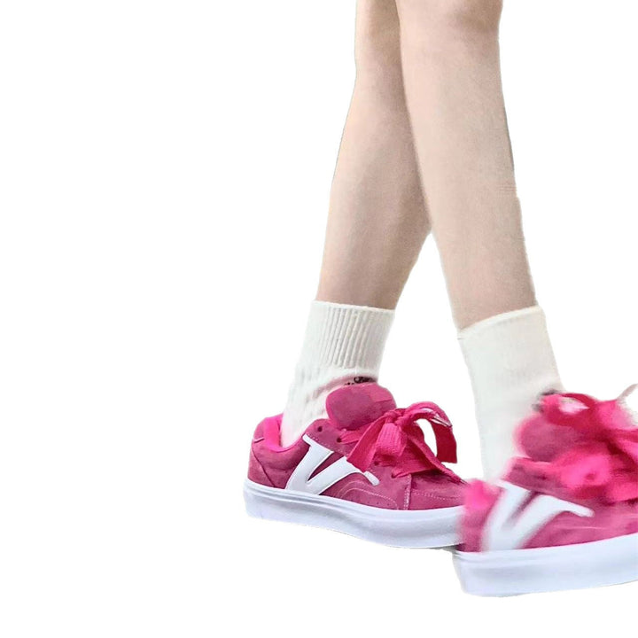 Damen Sneakers mit dekorativen Schleifen und komfortabler Sohle Echo Archiv