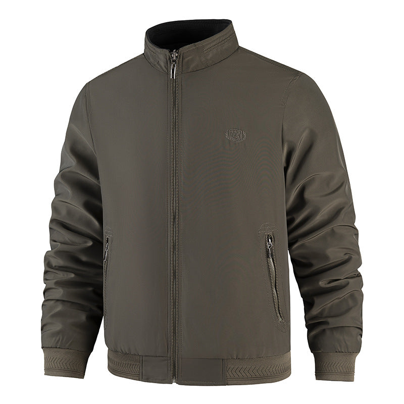 Herren Modische Übergangsjacke mit hohem Kragen und praktischen Seitentaschen Echo Archiv