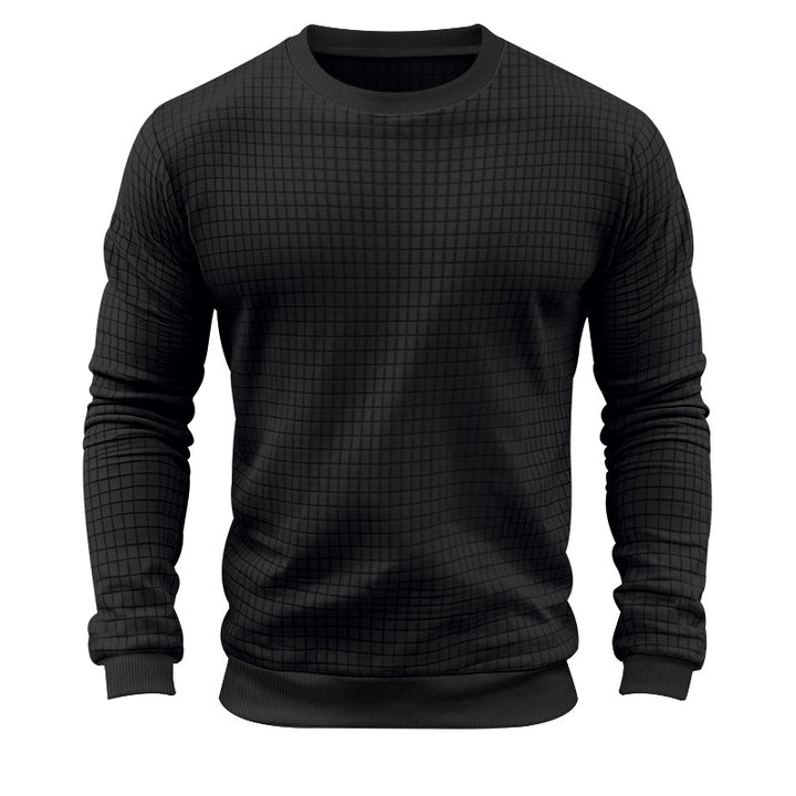 Herren strukturiertes Sweatshirt mit modernem Schnitt und hohem Tragekomfort Echoarchiv